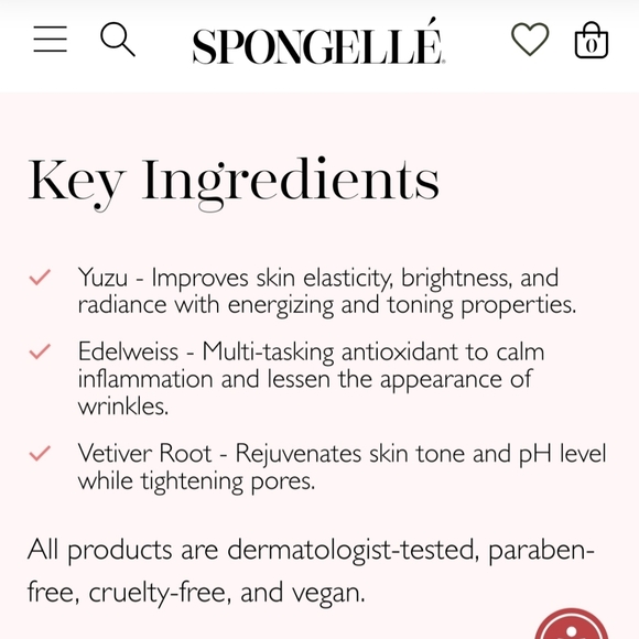 Spongellé Bulgarian Rose Body Wash Infused Buffer - Picture 9 of 9